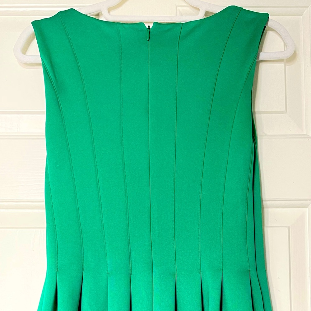 Calvin Klein Emerald-green A-line Dress - Picture 4 of 5